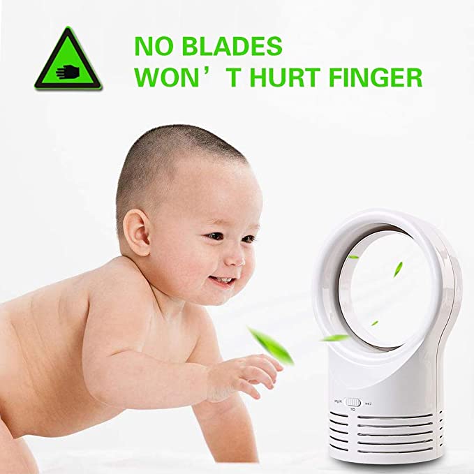 Bladeless Desktop Cooling Fan Home Essentials-5