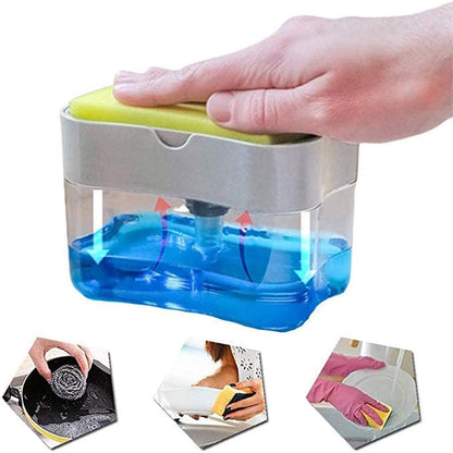 Double Layer Sponge & Soap Rack Home Essentials-7