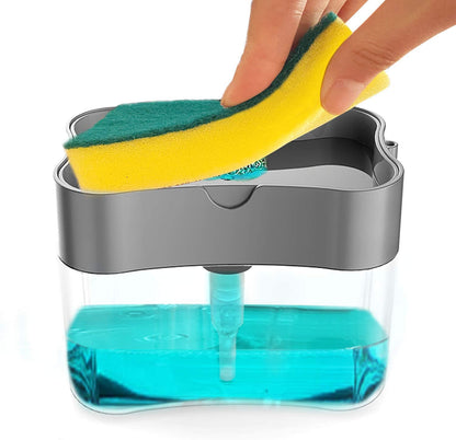 Double Layer Sponge & Soap Rack Home Essentials-7