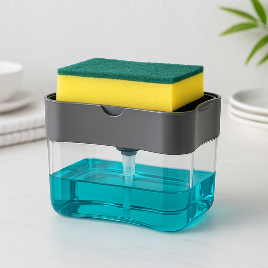 Double Layer Sponge & Soap Rack Home Essentials-7