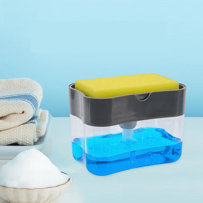 Double Layer Sponge & Soap Rack Home Essentials-7