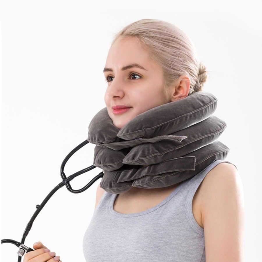 Neck Stretcher Air Traction Pillow Fitness-6