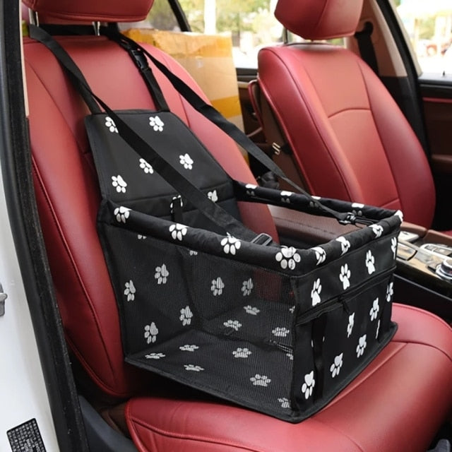 Pet Car Hammock Seat Foldable & Secure Pet Essentials-11