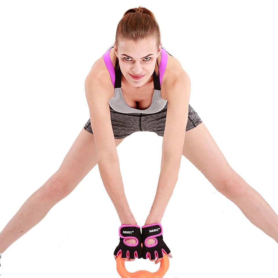 Anti-Slip Half Finger Gym Gloves Fitness-5